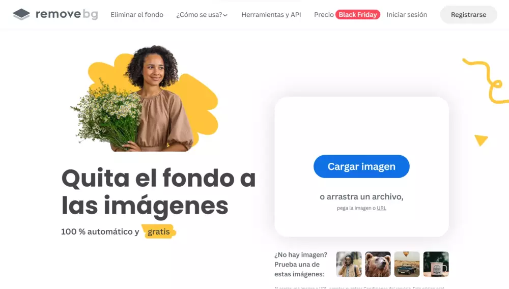 Captura de RemoveBG